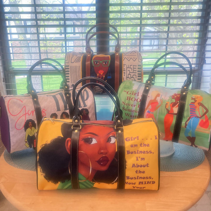 Girl Mind Your Business Weekend Travel Bag