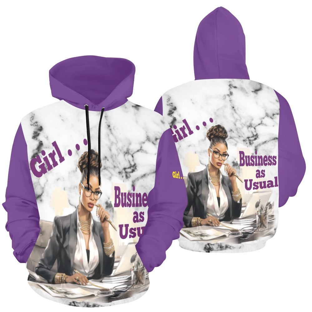 Girl Business As Usual Hoodie