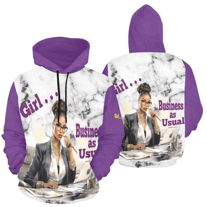 Girl Business As Usual Hoodie