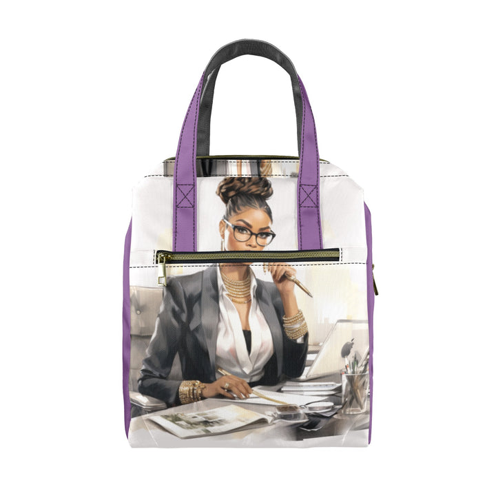 Girl Business As Usual Lunch Bag