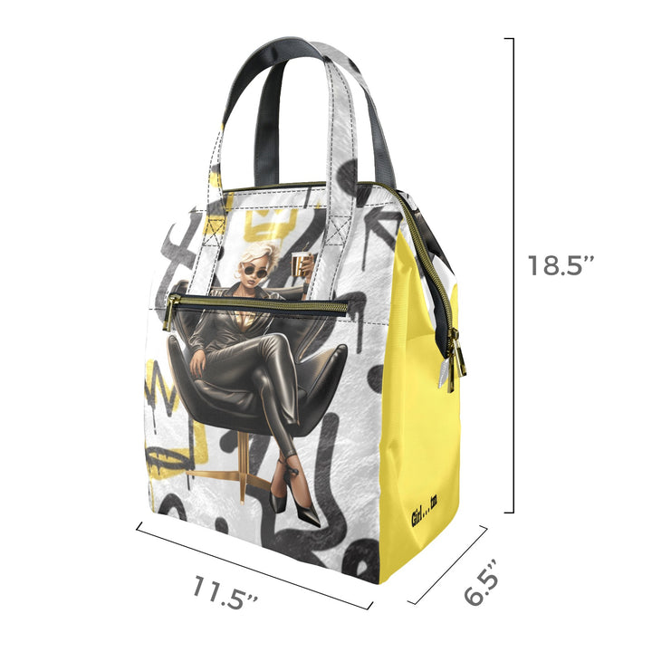 Girl U Comin' 4 My Job Lunch Bag