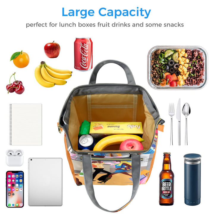 Girl We Luv Shopping Lunch Bag