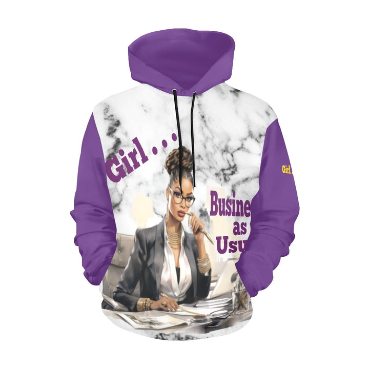 Girl Business As Usual Hoodie