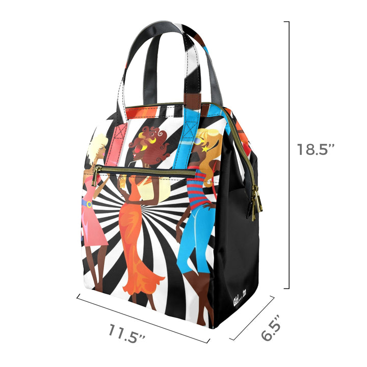Girl 3 Divas Lunch Bag