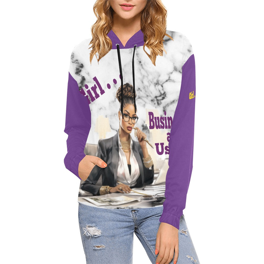 Girl Business As Usual Hoodie