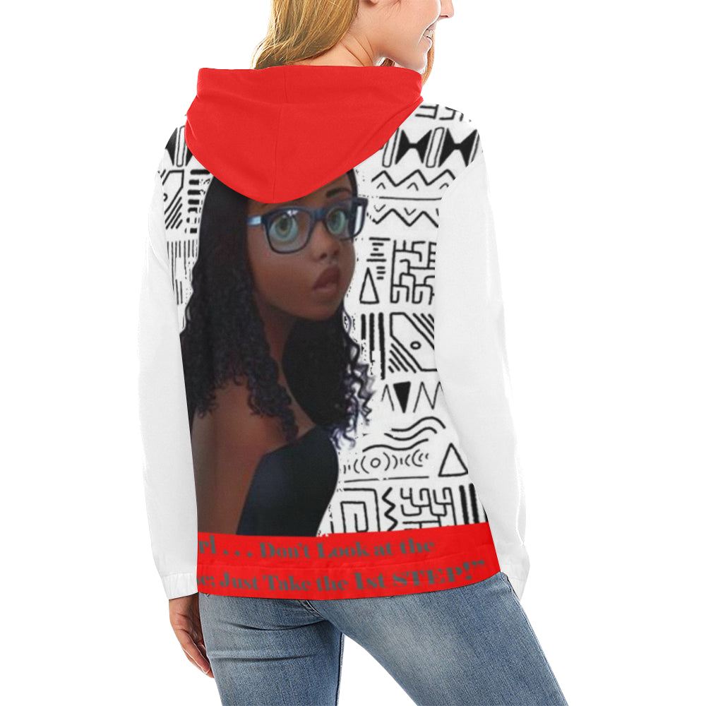 Girl Don't Look at the Staircase Hoodie