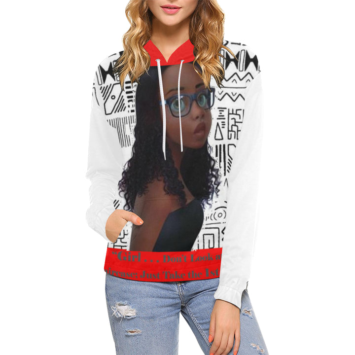 Girl Don't Look at the Staircase Hoodie