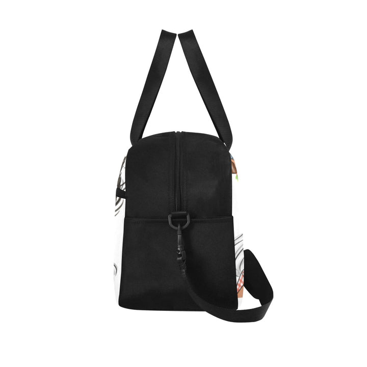 Girl Black Lives Matter Travel Bag w/Shoe Compartment