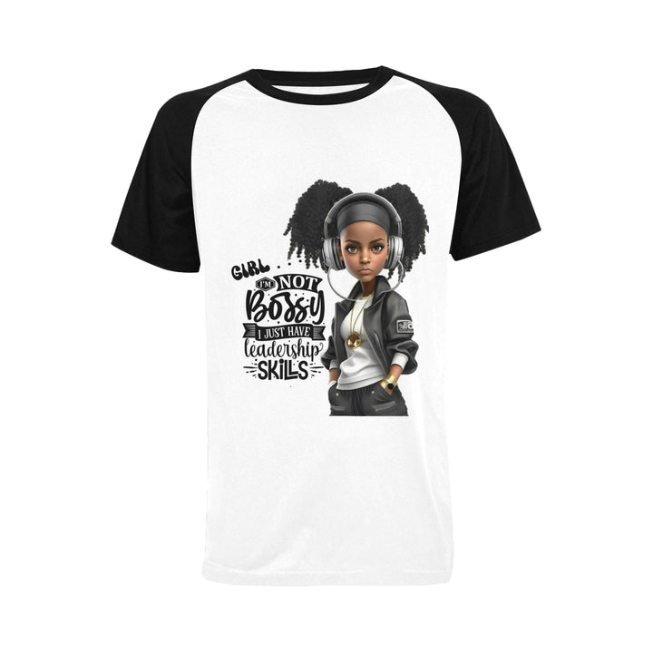 Girl I'm Not Bossy Designer T-Shirt