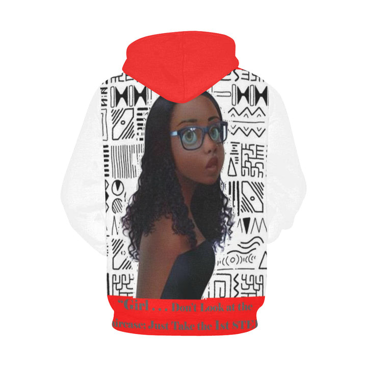 Girl Don't Look at the Staircase Hoodie