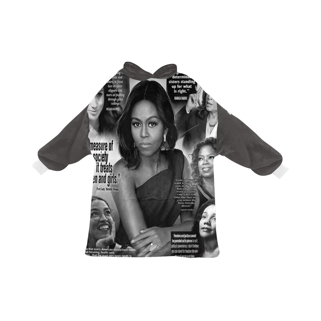 Girl Many Women R Called Blanket Hoodie