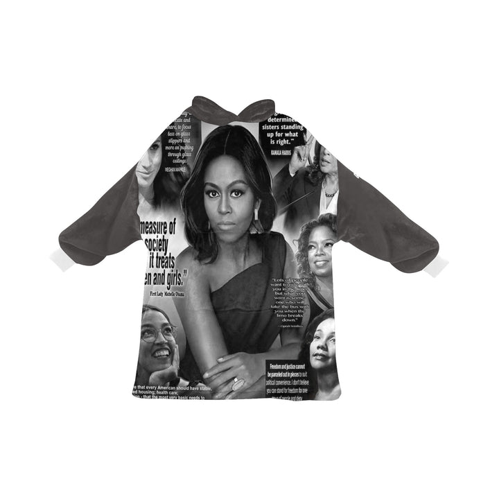 Girl Many Women R Called Blanket Hoodie