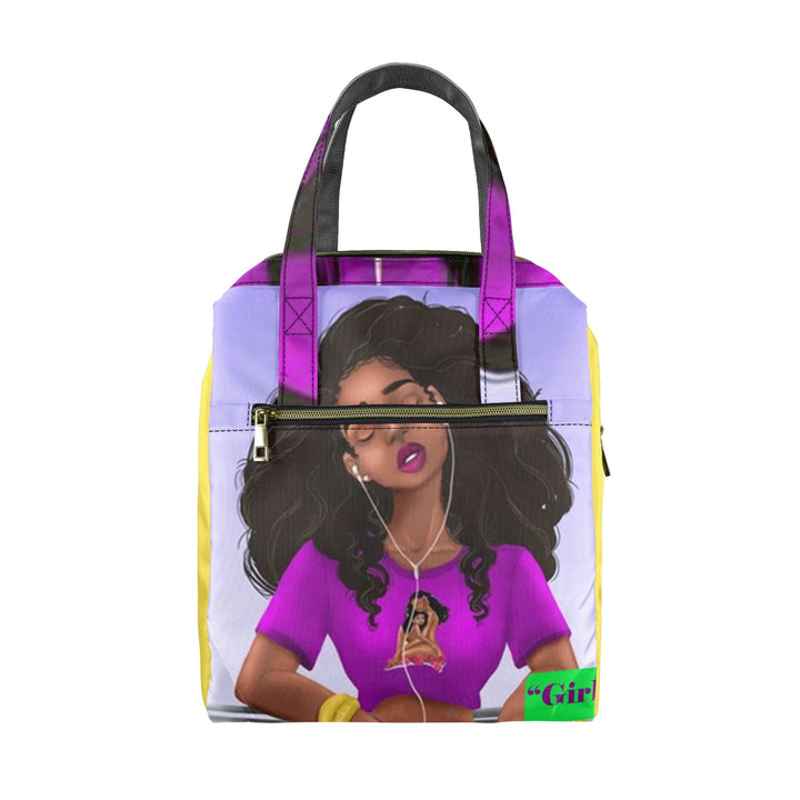 Girl Relax and Chill Lunch Bag