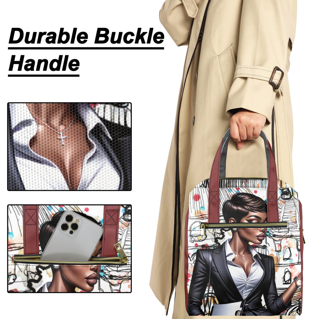 Girl I Am The Boss Lunch Bag