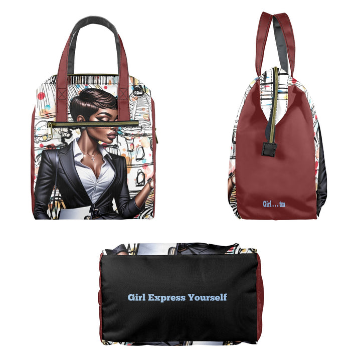 Girl I Am The Boss Lunch Bag