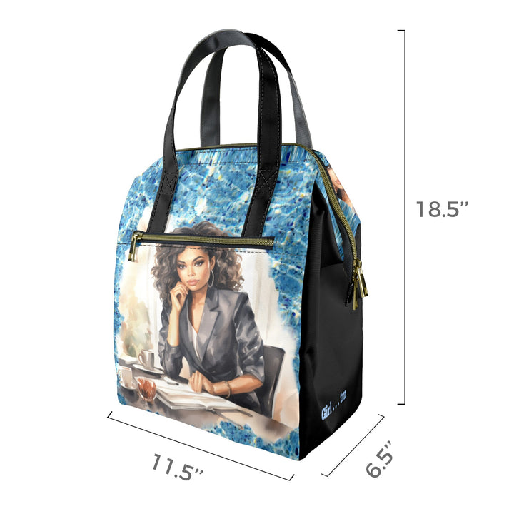 Girl Seriously Stop Lunch Bag