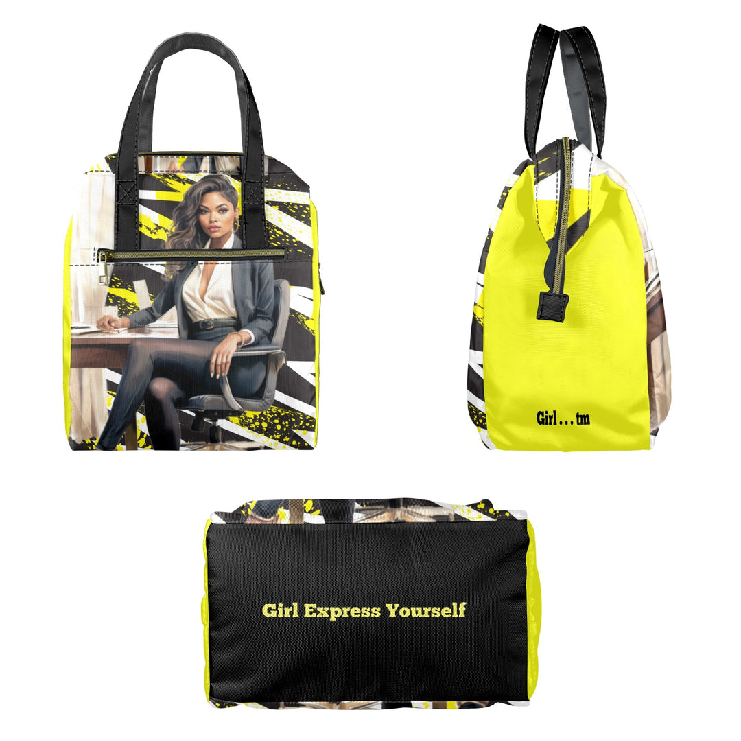Girl I Am the Black Job Lunch Bag