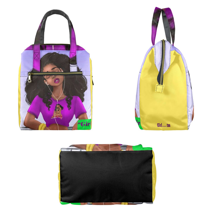 Girl Relax and Chill Lunch Bag