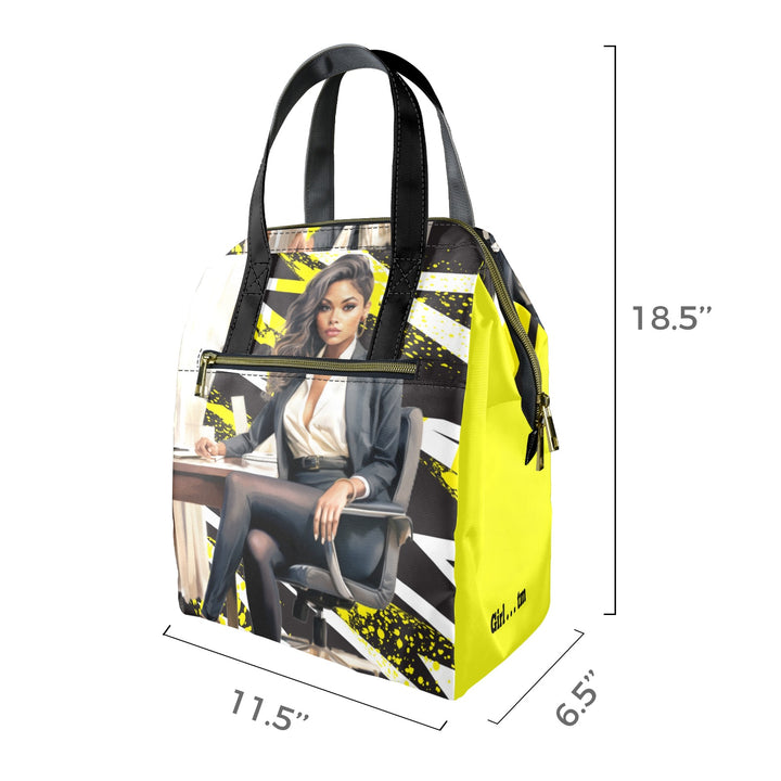 Girl I Am the Black Job Lunch Bag